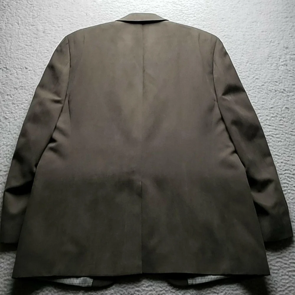 Lauren Ralph Lauren Blazer Mens 44R Brown 100% Polyester Sport Coat Jacket